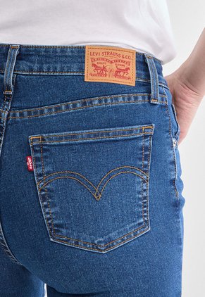 Jean Levi's 721 Skinny Fit Índigo Medio