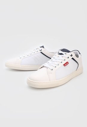 Tenis Lifestyle Blanco-Azul-Beige Levi's
