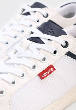 Tenis Lifestyle Blanco-Azul-Beige Levi's