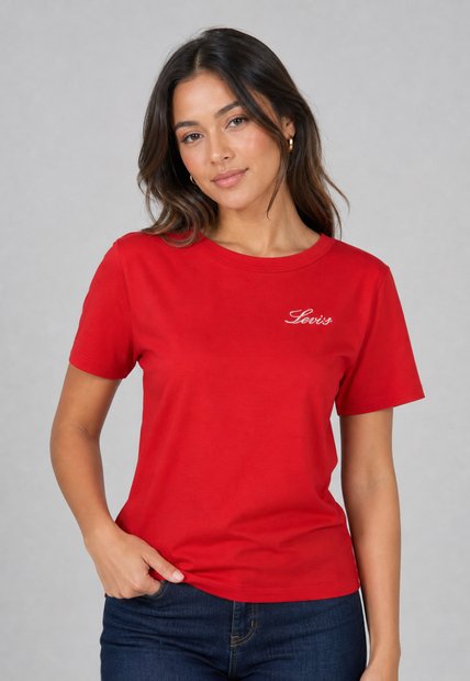 Camiseta Levi's Rojo