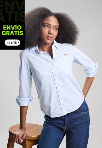 Camisa Levi's The Classic Azul Levis