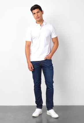 Polo Levi's Authentic Blanco