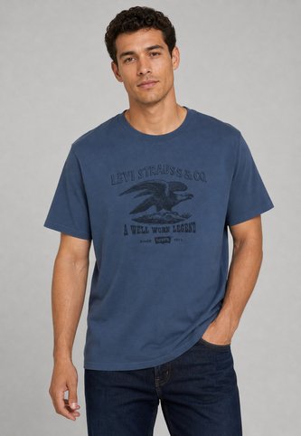 Camiseta Levi's Relaxed Fit Azul Levis