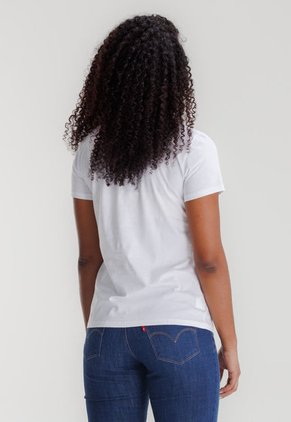Camiseta Blanco-Rojo Levi's
