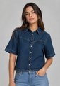 Camisa Denim Levi's Logan Índigo Oscuro de Levis