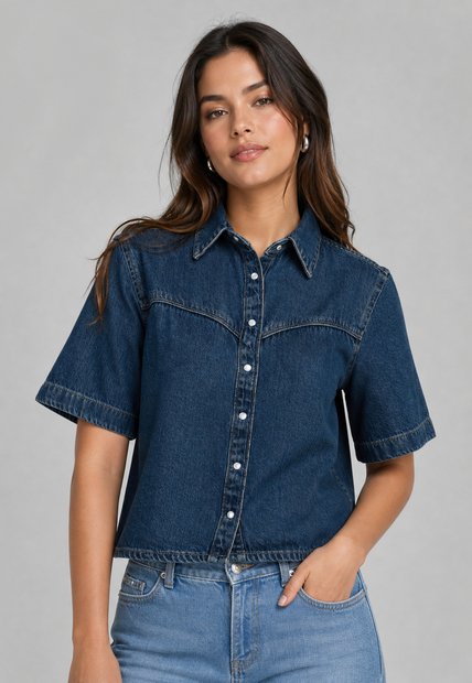Camisa Denim Levi's Logan Índigo Oscuro