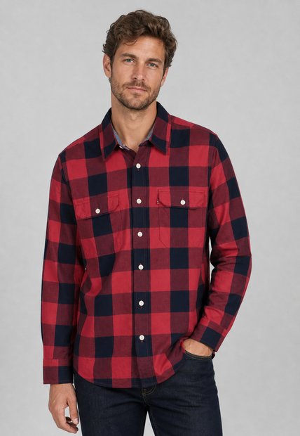 Camisa Levi's Classic Worker Rojo