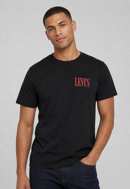Camiseta Levi's Relaxed  Negro