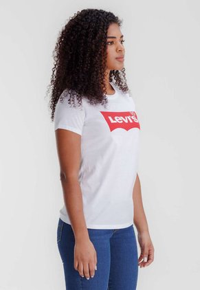 Camiseta Blanco-Rojo Levi's
