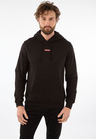 Hoodie Levi's Negro Levis