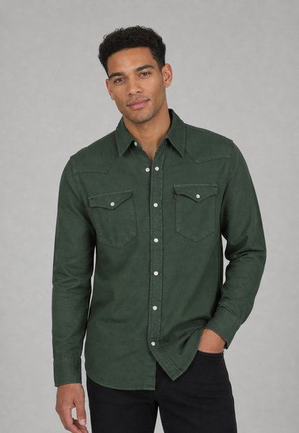 Camisa Levi's Classic Western Verde