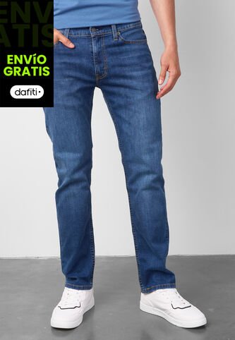 Pantalón Levi's 514 Straight Fit Índigo Medio Levis