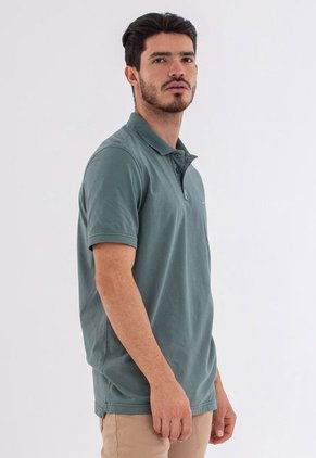 Polo Verde Oliva Levi's Classic Batwing