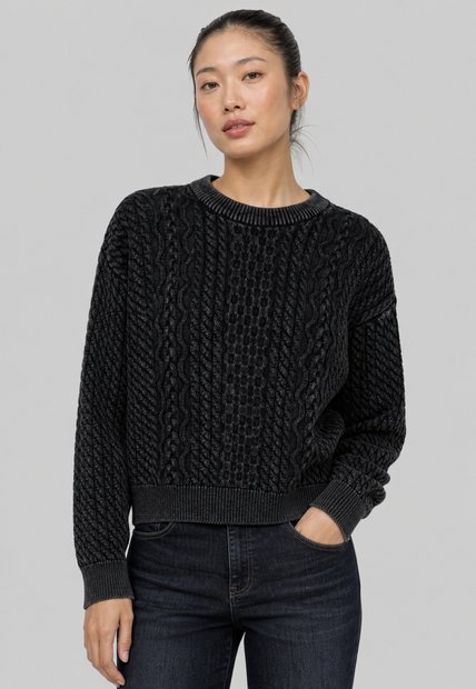 Saco Levi's Leilah Cable Gris