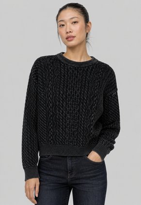 Saco Levi's Leilah Cable Gris