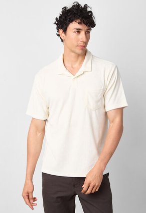 Polo Levi's Terry Pocket Marfil