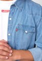 Camisa Denim Levi's Classic Western Índigo Claro de Levis