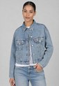 Chaqueta Denim Levi's Shrunken 90's Trucker Índigo Claro de Levis