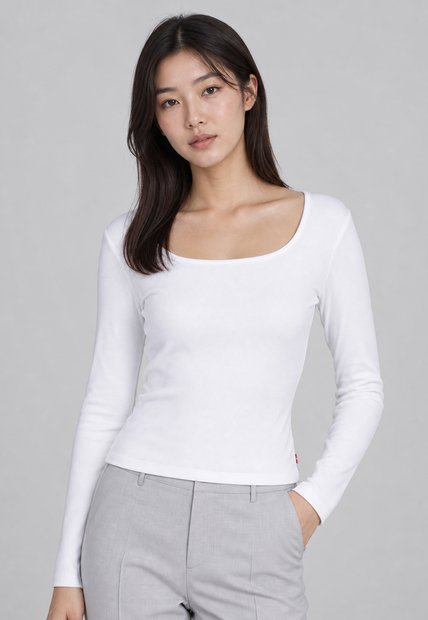Camiseta Manga Larga Levi's Blanco