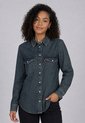 Camisa Denim Levi's Iconic Western Índigo Medio de Levis