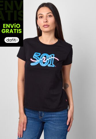 Camiseta Levi's The Perfect Negro Levis