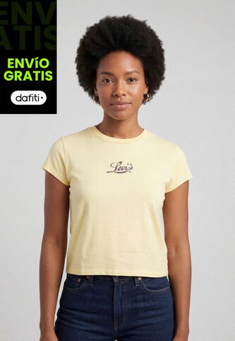 Camiseta Levi's Graphic Authentic Amarillo Levis