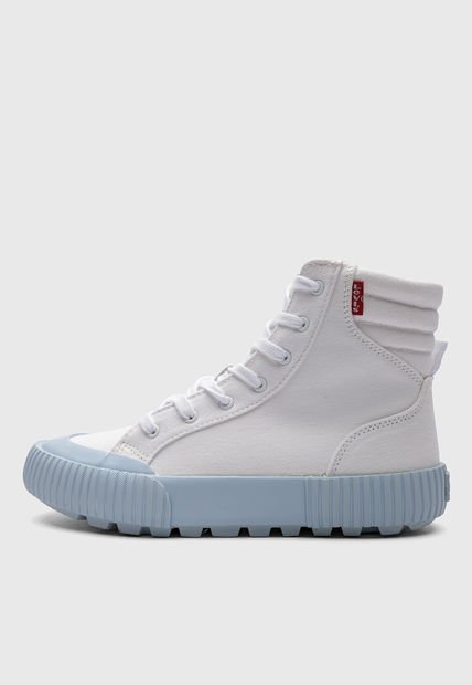 Tenis Lifestyle Blanco-Azul Claro Levi's Oliva Df
