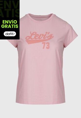 Camiseta Levi's Graphic Authentic Rosa Levis