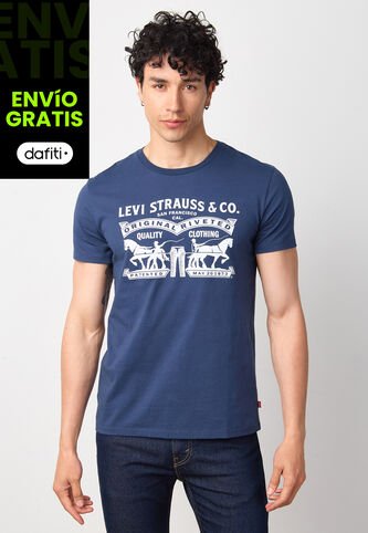 Camiseta Levi's Graphic Azul Levis