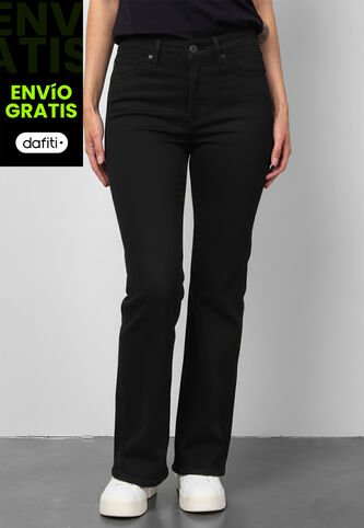 Jean Levi's 314 Shaping Straight Fit Negro Levis