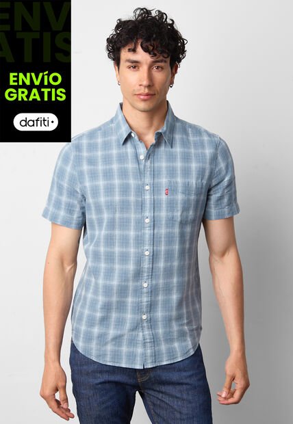 Camisa Levi's Classic Azul