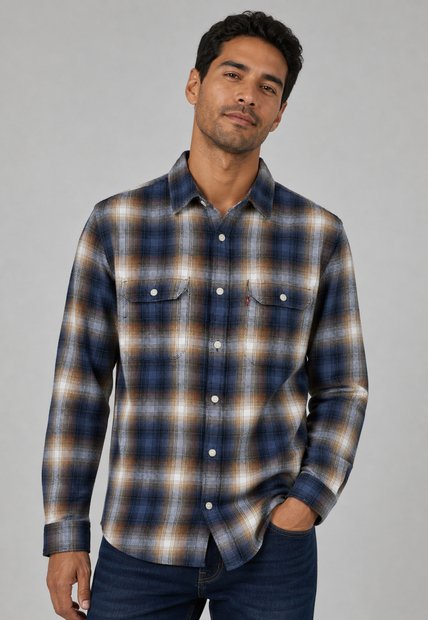 Camisa Levi's Jackson Worker Azul