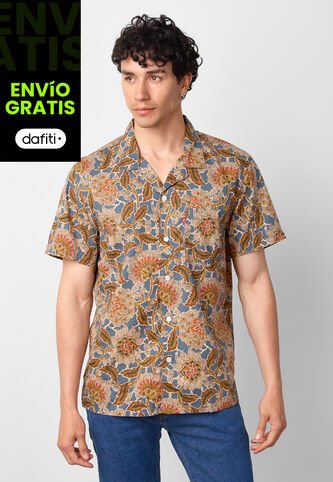 Camisa Levi's The Sunset Camp Multicolor Levis