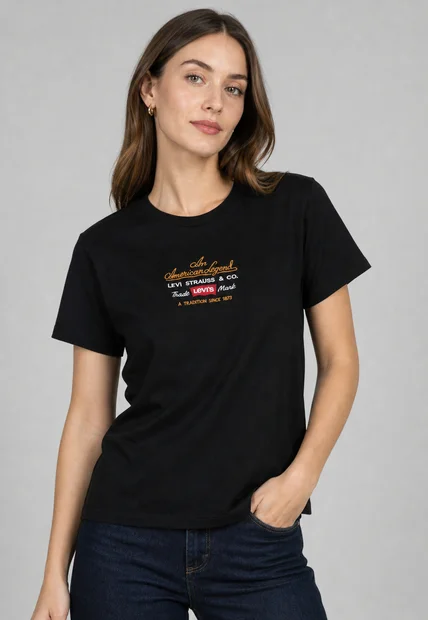 Camiseta Levi's Negro