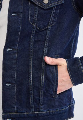 Chaqueta Levi's The Truker Índigo Oscuro