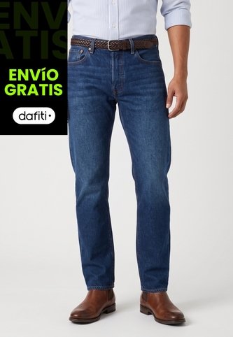Jean Levi's 501 Original Fit Índigo Medio Levis