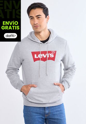 Hoodie Levi's Gris Levis