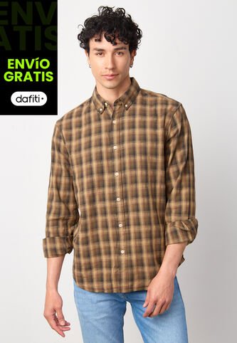 Camisa Levi's Authentic Marrón Levis