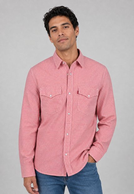 Camisa Levi's Relaxed Fit Western Rojo