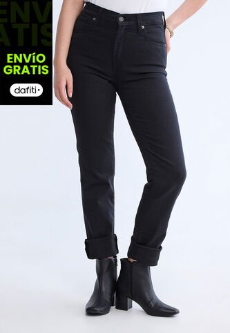 Jean Levi's 724 Slim Straight Fit Negro Levis