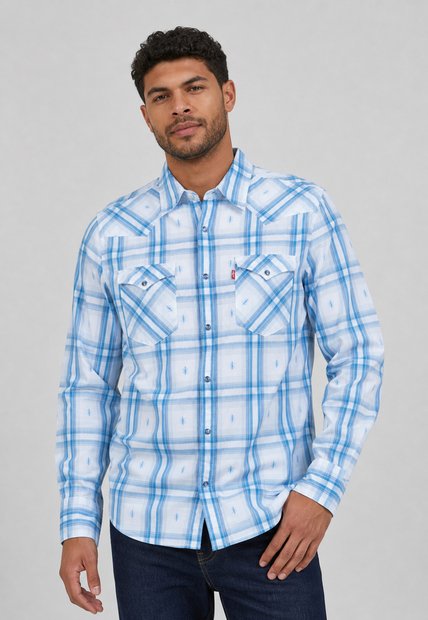 Camisa Levi's Barstow Western Azul