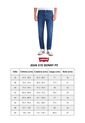 Jean Levi's 510 Skinny Fit Índigo Medio de Levis