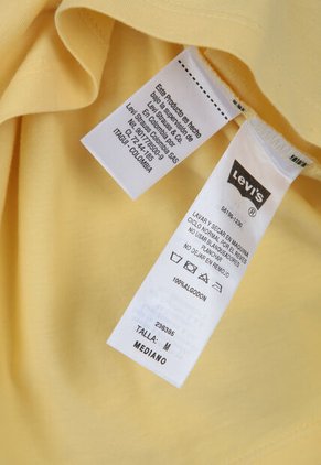Camiseta Levi's Amarillo