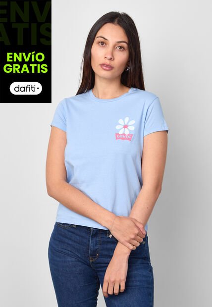 Camiseta Levi's Authentic Celeste