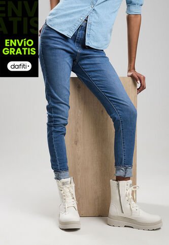 Jean Levi's 720 Super Skinny Fit Índigo Medio. Levis