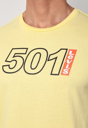 Camiseta Levi's Graphic Amarillo