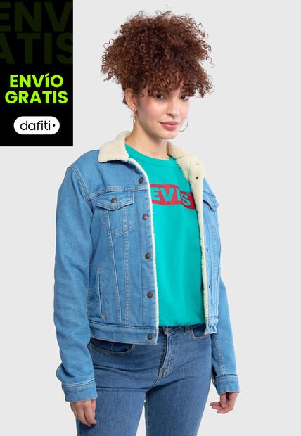 Chaqueta Levi's The Truker Índigo Medio