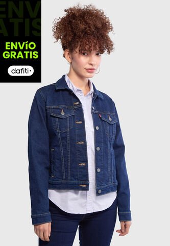 Chaqueta Levi's The Truker Original Índigo Oscuro Levis
