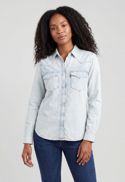 Camisa Denim Levi's Índigo Claro
