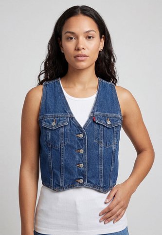 Chaleco Denim Levi's Índigo Medio Levis